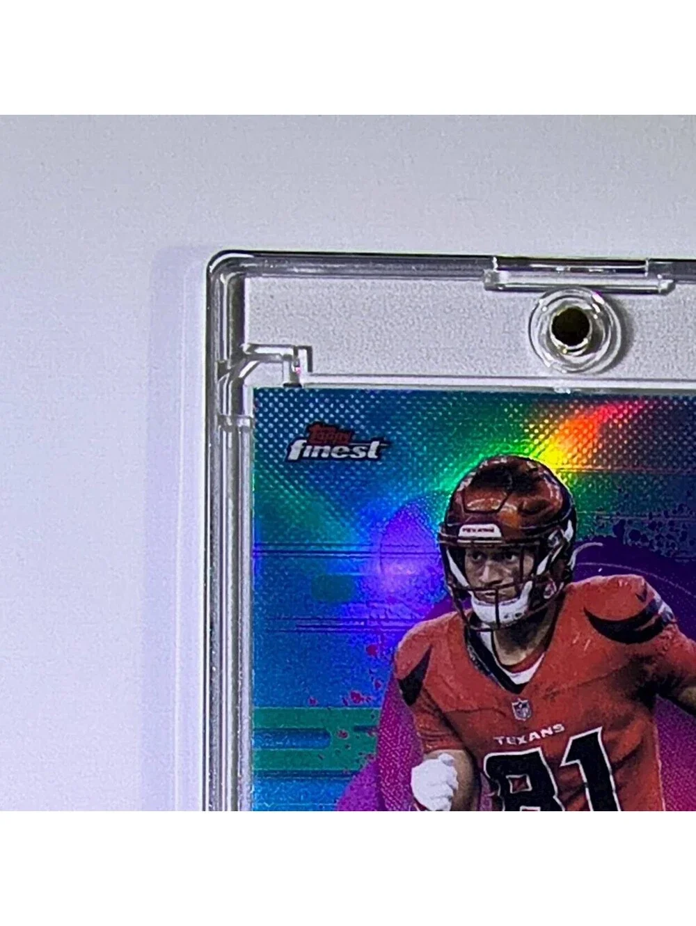 Jayden Higgins Rookie 2025 Topps Finest NFL #118 Uncommon Houston Texans 084/250